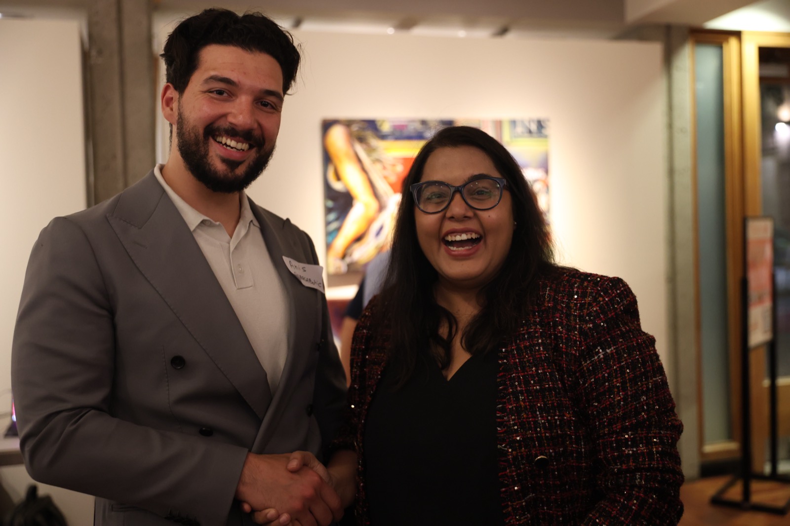 Founders and partners connecting at an SFPLAYGROUND event